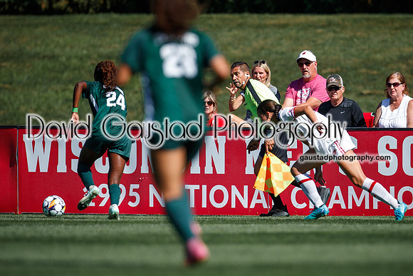 Wisconsin Badgers Women's Soccer vs Michigan State Spartans 9/28/25