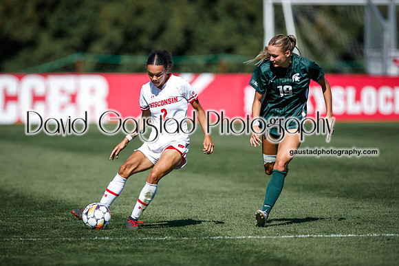Wisconsin Badgers Women's Soccer vs Michigan State Spartans 9/28/25