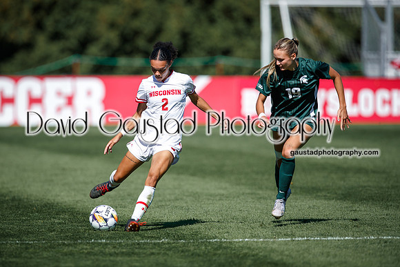 Wisconsin Badgers Women's Soccer vs Michigan State Spartans 9/28/25