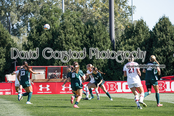 Wisconsin Badgers Women's Soccer vs Michigan State Spartans 9/28/25