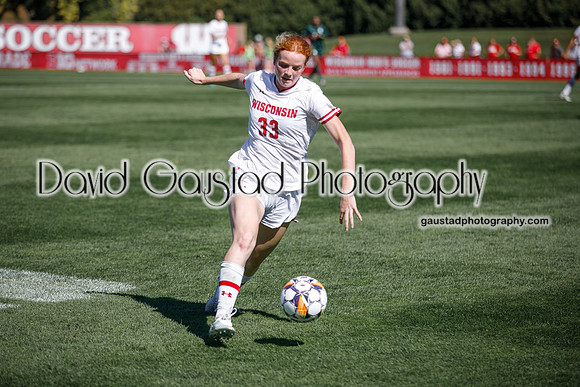 Wisconsin Badgers Women's Soccer vs Michigan State Spartans 9/28/25