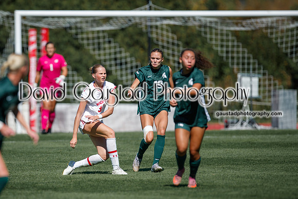 Wisconsin Badgers Women's Soccer vs Michigan State Spartans 9/28/25
