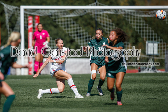 Wisconsin Badgers Women's Soccer vs Michigan State Spartans 9/28/25