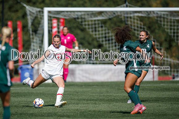 Wisconsin Badgers Women's Soccer vs Michigan State Spartans 9/28/25