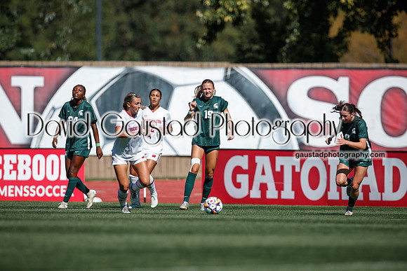 Wisconsin Badgers Women's Soccer vs Michigan State Spartans 9/28/25