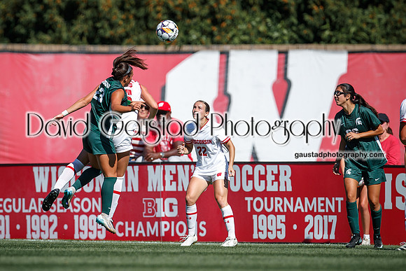 Wisconsin Badgers Women's Soccer vs Michigan State Spartans 9/28/25