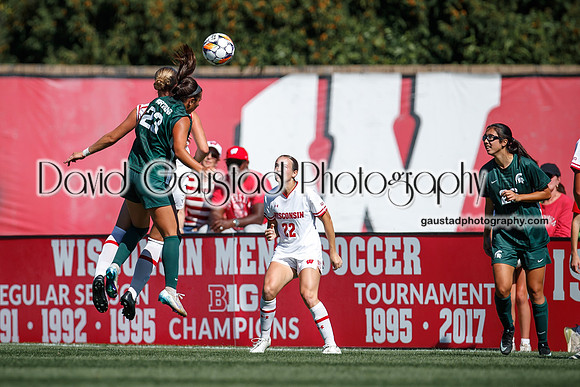 Wisconsin Badgers Women's Soccer vs Michigan State Spartans 9/28/25