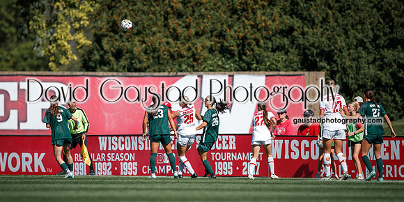 Wisconsin Badgers Women's Soccer vs Michigan State Spartans 9/28/25