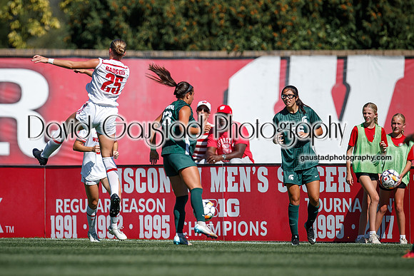 Wisconsin Badgers Women's Soccer vs Michigan State Spartans 9/28/25