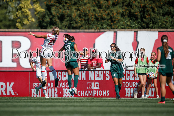 Wisconsin Badgers Women's Soccer vs Michigan State Spartans 9/28/25