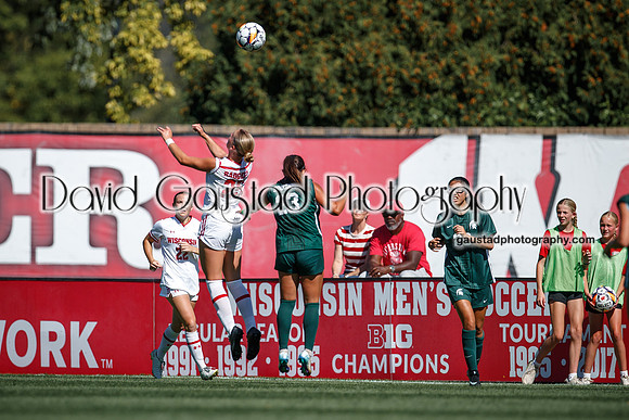 Wisconsin Badgers Women's Soccer vs Michigan State Spartans 9/28/25