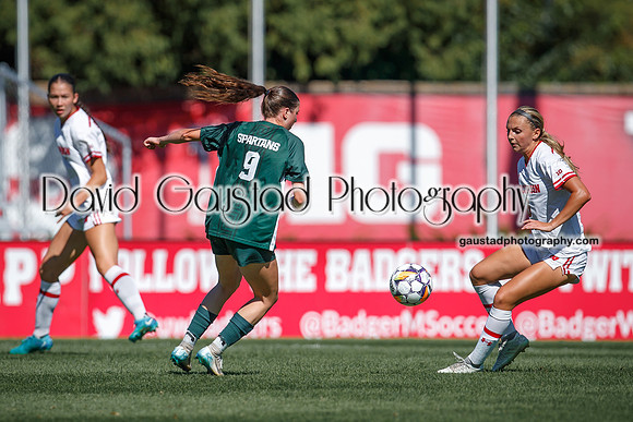 Wisconsin Badgers Women's Soccer vs Michigan State Spartans 9/28/25