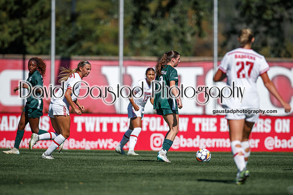 Wisconsin Badgers Women's Soccer vs Michigan State Spartans 9/28/25