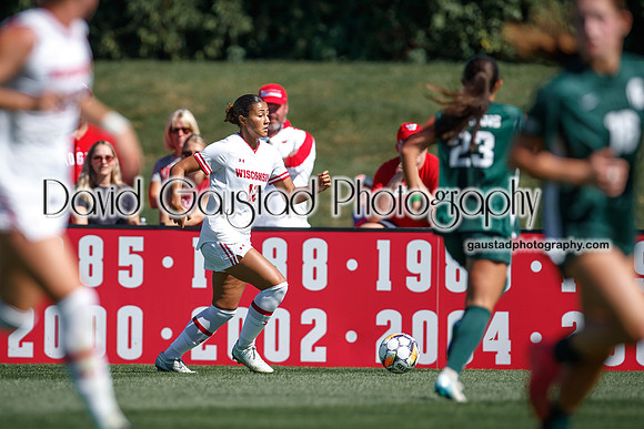 Wisconsin Badgers Women's Soccer vs Michigan State Spartans 9/28/25