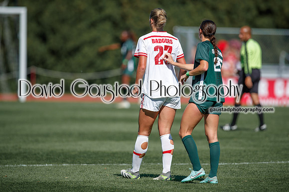 Wisconsin Badgers Women's Soccer vs Michigan State Spartans 9/28/25