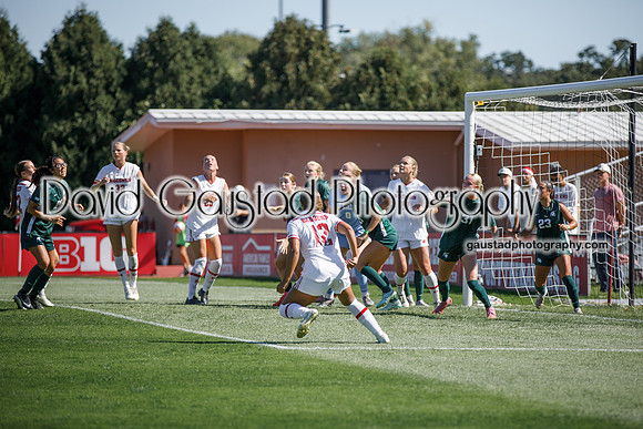 Wisconsin Badgers Women's Soccer vs Michigan State Spartans 9/28/25