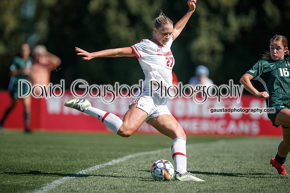 Wisconsin Badgers Women's Soccer vs Michigan State Spartans 9/28/25