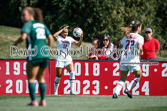 Wisconsin Badgers Women's Soccer vs Michigan State Spartans 9/28/25