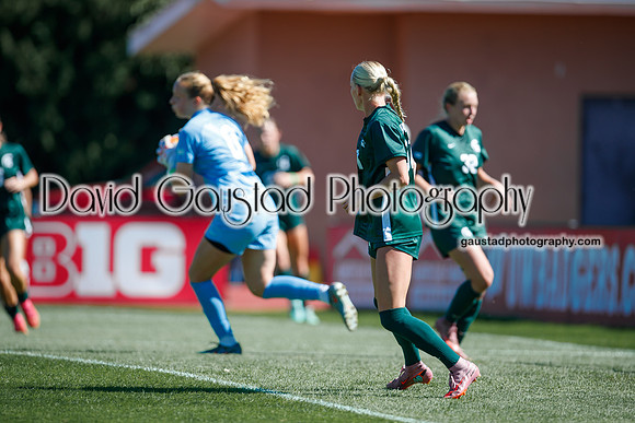 Wisconsin Badgers Women's Soccer vs Michigan State Spartans 9/28/25
