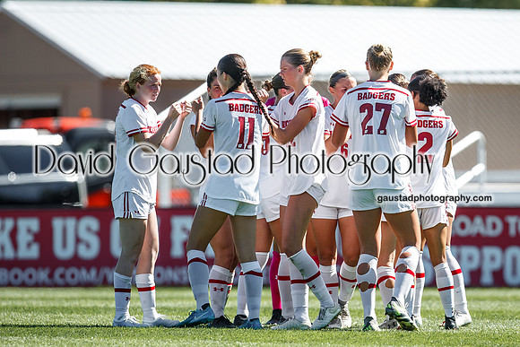 Wisconsin Badgers Women's Soccer vs Michigan State Spartans 9/28/25