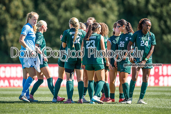 Wisconsin Badgers Women's Soccer vs Michigan State Spartans 9/28/25