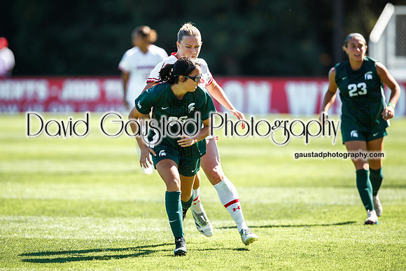 Wisconsin Badgers Women's Soccer vs Michigan State Spartans 9/28/25