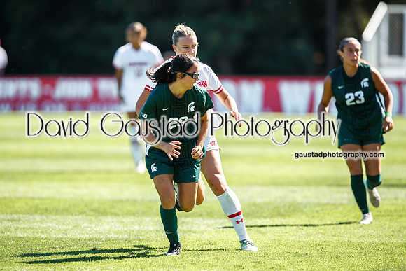 Wisconsin Badgers Women's Soccer vs Michigan State Spartans 9/28/25