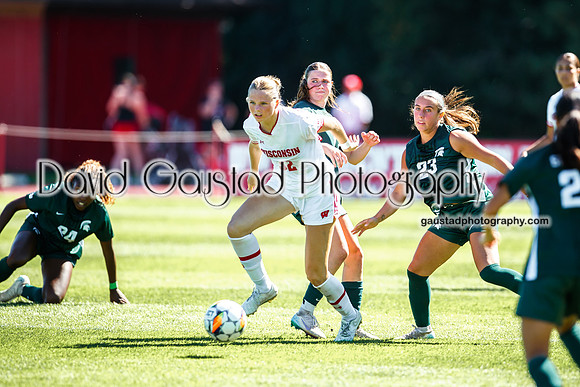 Wisconsin Badgers Women's Soccer vs Michigan State Spartans 9/28/25