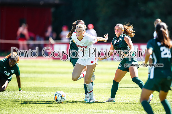 Wisconsin Badgers Women's Soccer vs Michigan State Spartans 9/28/25