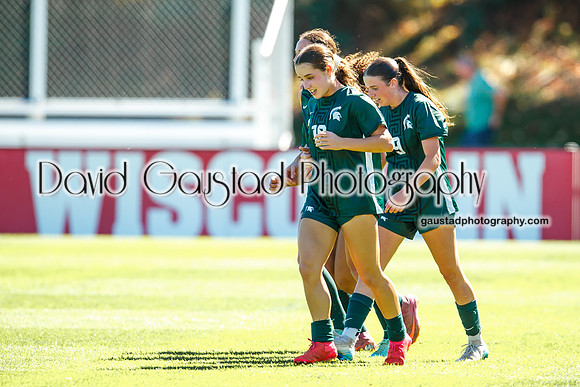 Wisconsin Badgers Women's Soccer vs Michigan State Spartans 9/28/25