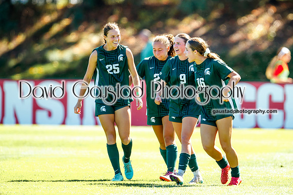 Wisconsin Badgers Women's Soccer vs Michigan State Spartans 9/28/25