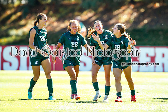Wisconsin Badgers Women's Soccer vs Michigan State Spartans 9/28/25
