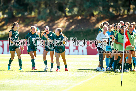 Wisconsin Badgers Women's Soccer vs Michigan State Spartans 9/28/25