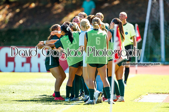 Wisconsin Badgers Women's Soccer vs Michigan State Spartans 9/28/25