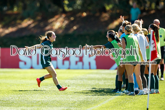 Wisconsin Badgers Women's Soccer vs Michigan State Spartans 9/28/25