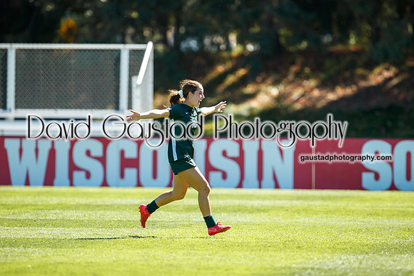 Wisconsin Badgers Women's Soccer vs Michigan State Spartans 9/28/25