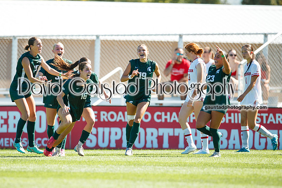 Wisconsin Badgers Women's Soccer vs Michigan State Spartans 9/28/25