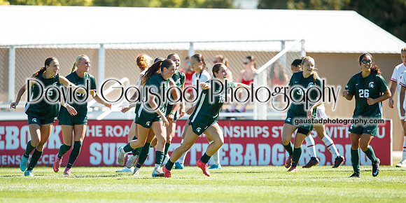 Wisconsin Badgers Women's Soccer vs Michigan State Spartans 9/28/25
