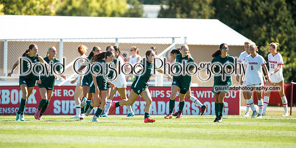 Wisconsin Badgers Women's Soccer vs Michigan State Spartans 9/28/25