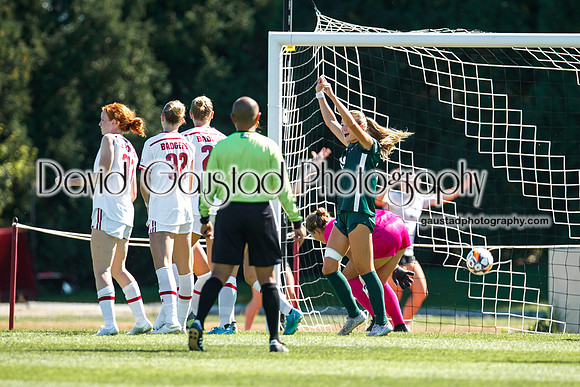 Wisconsin Badgers Women's Soccer vs Michigan State Spartans 9/28/25