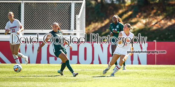 Wisconsin Badgers Women's Soccer vs Michigan State Spartans 9/28/25