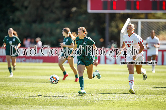Wisconsin Badgers Women's Soccer vs Michigan State Spartans 9/28/25
