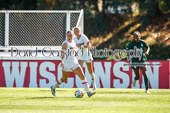 Wisconsin Badgers Women's Soccer vs Michigan State Spartans 9/28/25