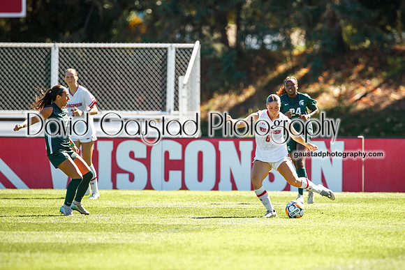 Wisconsin Badgers Women's Soccer vs Michigan State Spartans 9/28/25