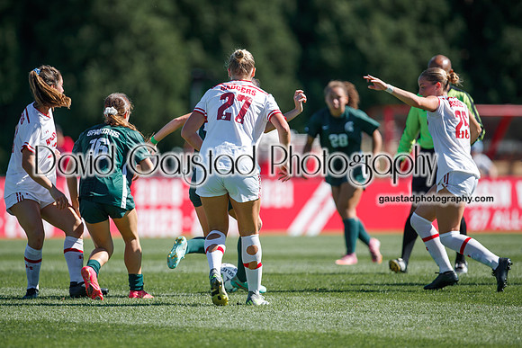 Wisconsin Badgers Women's Soccer vs Michigan State Spartans 9/28/25