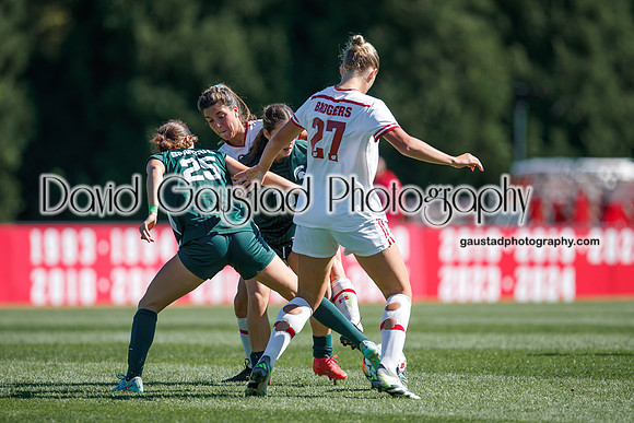 Wisconsin Badgers Women's Soccer vs Michigan State Spartans 9/28/25