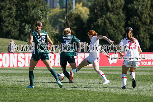 Wisconsin Badgers Women's Soccer vs Michigan State Spartans 9/28/25