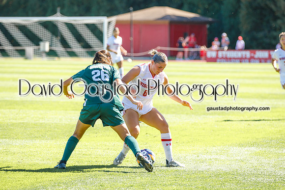 Wisconsin Badgers Women's Soccer vs Michigan State Spartans 9/28/25