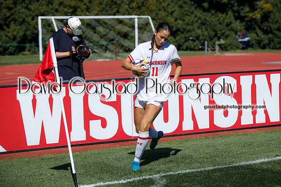 Wisconsin Badgers Women's Soccer vs Michigan State Spartans 9/28/25