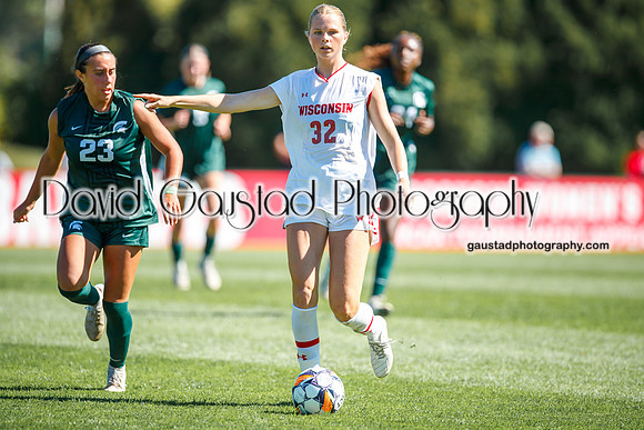 Wisconsin Badgers Women's Soccer vs Michigan State Spartans 9/28/25